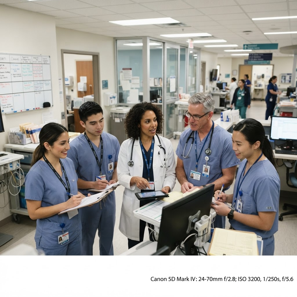 Healthcare specialists team